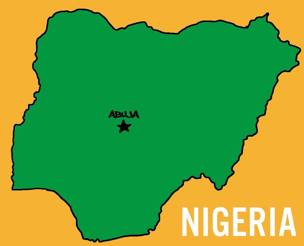 Mapa nigeria hiriburua 