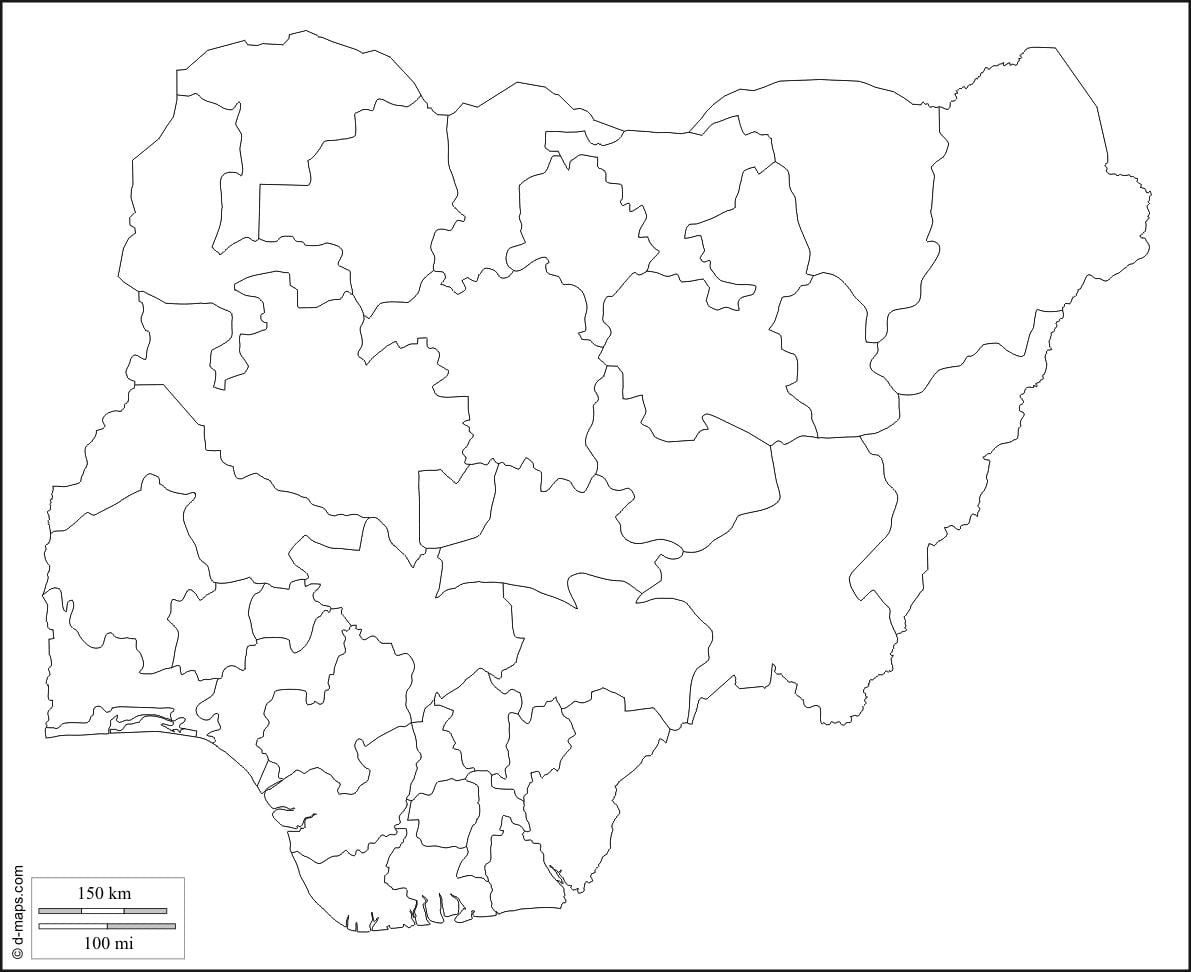 hutsik mapa nigeria