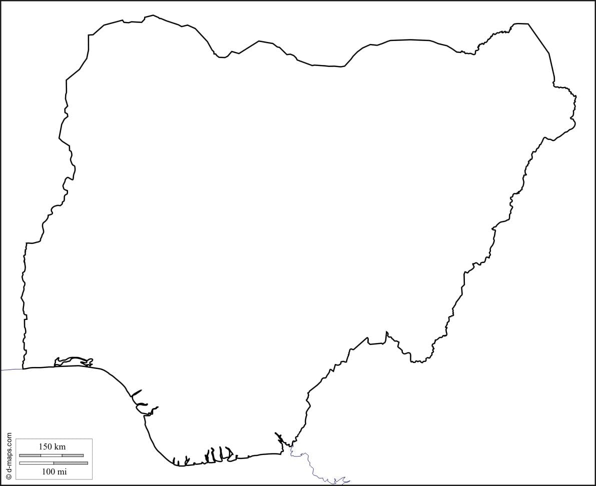 Mapa nigeria eskema