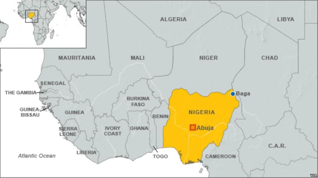 Mapa nigerian mugak