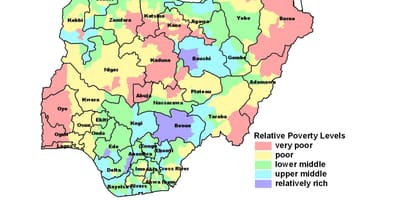 Mapa ekonomikoa nigeria