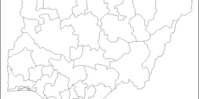 Hutsik mapa nigeria
