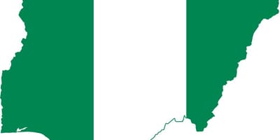 Mapa nigeria png